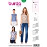 burda Schnitt 6525 Top & Bluse