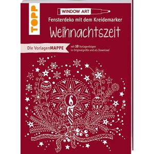 Topp Vorlagenmappe Fensterdeko mit dem Kreidemarker – Weihnachtszeit