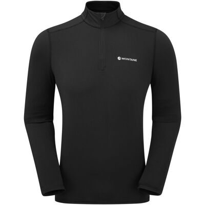 Montane Dart Xt Zip Neck, Herren, schwarz Montane Dart Xt Zip Neck, Herren, schwarz
