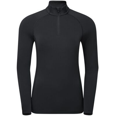 Montane F Dart Xt Zip Neck, Damen, schwarz Montane F Dart Xt Zip Neck, Damen, schwarz