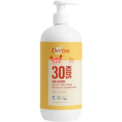 Derma Sun Kids Wasserfest Sonnencreme SPF 30 Derma Sun Kids Wasserfest Sonnencreme SPF 30