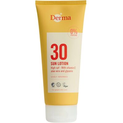 Derma Sun SPF 30 Sonnencreme - Sonnenschutzlotion Derma Sun SPF 30 Sonnencreme - Sonnenschutzlotion