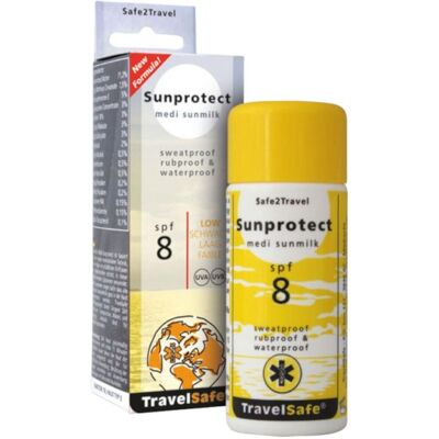Travel Safe TravelSafe Sonnencreme, Faktor 8 Travel Safe TravelSafe Sonnencreme, Faktor 8