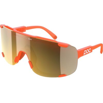 POC Devour Mid, Sonnenbrille, fluorescent orange translucent POC Devour Mid, Sonnenbrille, fluorescent orange translucent