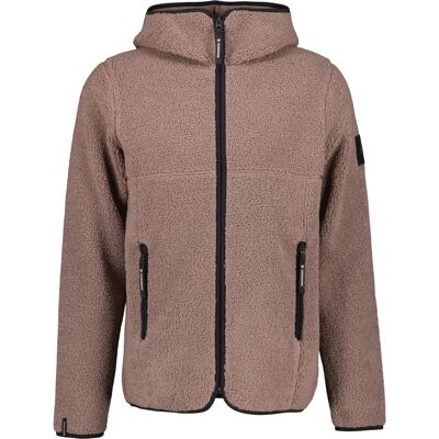 Didriksons Bror, Fleecejacke, Herren, Bark Didriksons Bror, Fleecejacke, Herren, Bark
