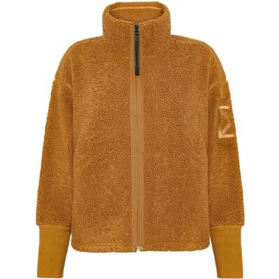 Didriksons Mella FZ 3, Fleecejacke, Damen, spice brown Didriksons Mella FZ 3, Fleecejacke, Damen, spice brown