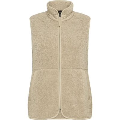 Didriksons Siv, Fleeceweste, Damen, clay beige Didriksons Siv, Fleeceweste, Damen, clay beige