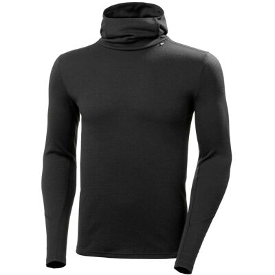 Helly Hansen Lifa Merino Midweight Hoodie, Herren, schwarz Helly Hansen Lifa Merino Midweight Hoodie, Herren, schwarz
