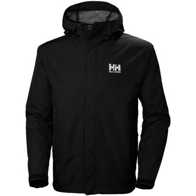 Helly Hansen Seven J, Regenjacke, Herren, schwarz Helly Hansen Seven J, Regenjacke, Herren, schwarz