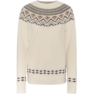 Kari Traa Sundve Knit, Pullover, Damen, weiß Kari Traa Sundve Knit, Pullover, Damen, weiß