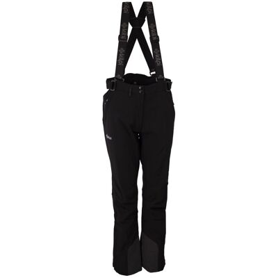 Kilpi Rhea, Soft-Shell Skihose, Damen, schwarz Kilpi Rhea, Soft-Shell Skihose, Damen, schwarz