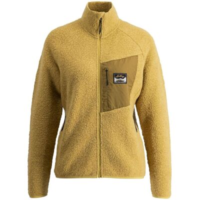 Lundhags Flok Wool Ws Pile, Zwischenschicht, Damen, Gelb Lundhags Flok Wool Ws Pile, Zwischenschicht, Damen, Gelb