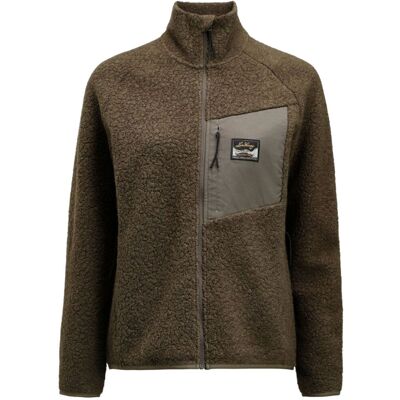 Lundhags Flok Wool Ws Pile, Zwischenschicht, Damen, Grün Lundhags Flok Wool Ws Pile, Zwischenschicht, Damen, Grün