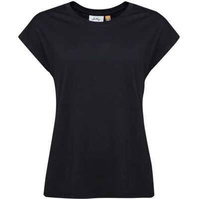 Lundhags Gimmer Merino Lt Ws Top, T-Shirt, Damen, Schwarz Lundhags Gimmer Merino Lt Ws Top, T-Shirt, Damen, Schwarz