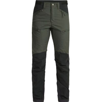 Lundhags Makke High Waist Curved Pant, Wanderhose, Damen, grün/schwarz Lundhags Makke High Waist Curved Pant, Wanderhose, Damen, grün/schwarz