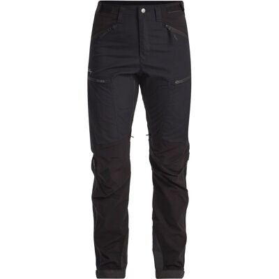 Lundhags Makke High Waist Curved Pants W Short, Wanderhose, Damen, Schwarz Lundhags Makke High Waist Curved Pants W Short, Wanderhose, Damen, Schwarz