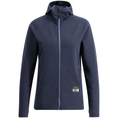 Lundhags Tived Merino Hoodie, Midlayer, Damen, Navy Lundhags Tived Merino Hoodie, Midlayer, Damen, Navy