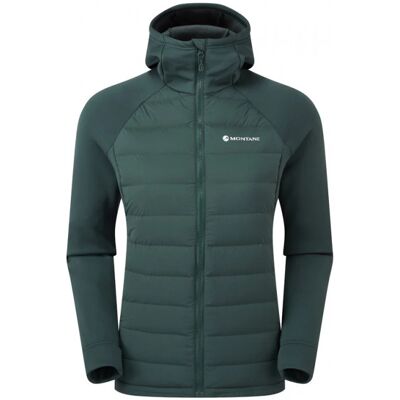 Montane F Composite Hoodie, Daunenjacke, Damen, dunkelgrün Montane F Composite Hoodie, Daunenjacke, Damen, dunkelgrün