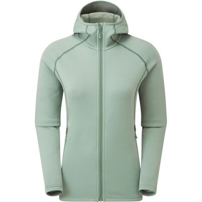 Montane F Fury Hoodie, Fleecejacke, Damen, grün Montane F Fury Hoodie, Fleecejacke, Damen, grün