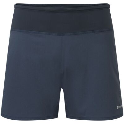 Montane F Slipstream Twin Skin Shorts, Damen, blau Montane F Slipstream Twin Skin Shorts, Damen, blau