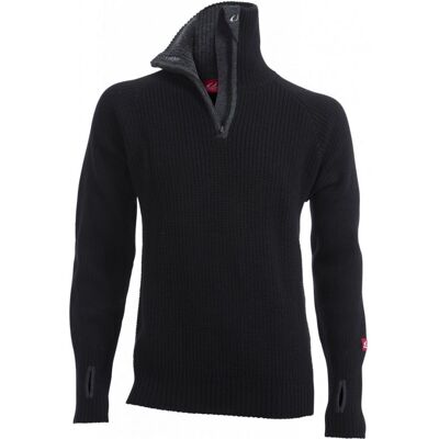 Ulvang Rav Sweater w/Zip, Herren, schwarz Ulvang Rav Sweater w/Zip, Herren, schwarz