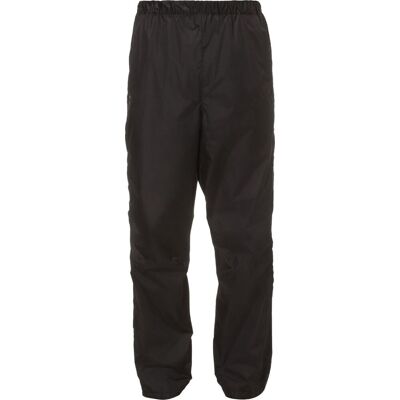 Vaude Men's Fluid Full-zip Pants II, Regenhose, Herren, schwarz Vaude Men's Fluid Full-zip Pants II, Regenhose, Herren, schwarz
