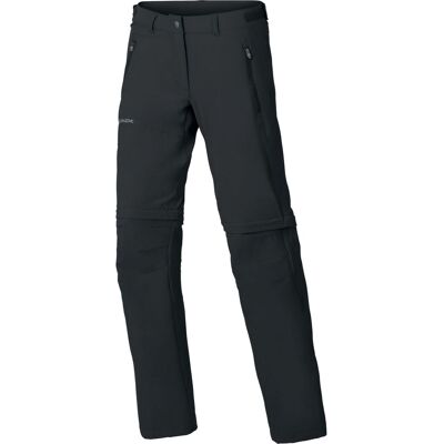 Vaude V Women's Farley Stretch ZO T-Zip Pants, Wanderhosen, Damen, schwarz Vaude V Women's Farley Stretch ZO T-Zip Pants, Wanderhosen, Damen, schwarz