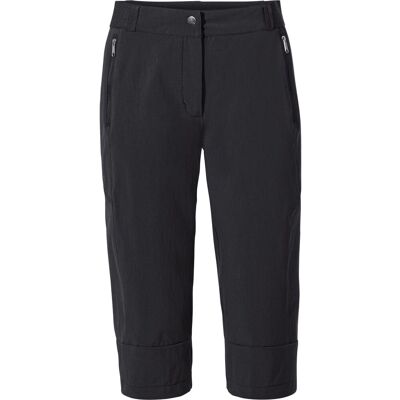Vaude Women's Farley Stretch Capri III, Wanderhosen, Damen, schwarz Vaude Women's Farley Stretch Capri III, Wanderhosen, Damen, schwarz