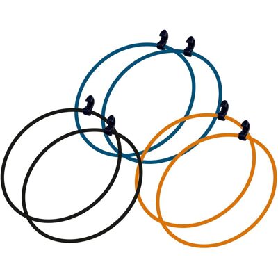 Tatonka Silikonband Rund, Packringe, Multi, 6 Stk. Tatonka Silikonband Rund, Packringe, Multi, 6 Stk.