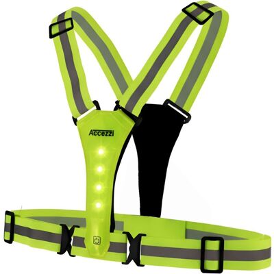 Accezzi LED-Warnweste, grün Accezzi LED-Warnweste, grün