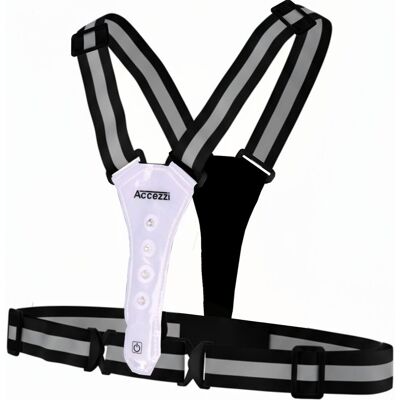 Accezzi LED-Warnweste, grau Accezzi LED-Warnweste, grau
