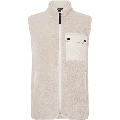 Didriksons Rasmus 2, Fleeceweste, Herren, clay beige Didriksons Rasmus 2, Fleeceweste, Herren, clay beige