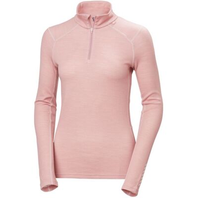 Helly Hansen Lifa Merino Midweight 1/2 Zip, Damen, rosa Helly Hansen Lifa Merino Midweight 1/2 Zip, Damen, rosa