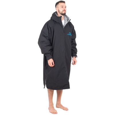 Lifeventure Thermarobe, Mantel, Unisex, Schwarz Lifeventure Thermarobe, Mantel, Unisex, Schwarz