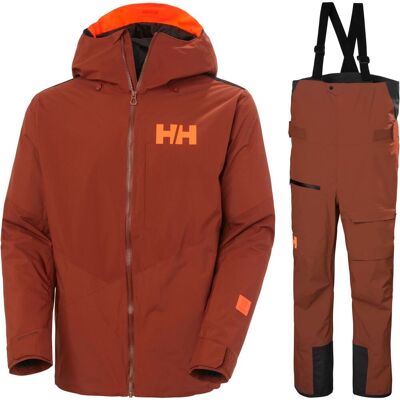 Helly Hansen Powerdreamer 3.0 Skiset, Herren, braun Helly Hansen Powerdreamer 3.0 Skiset, Herren, braun
