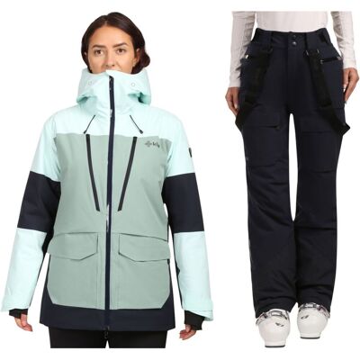 Kilpi Teen Skiset, Damen, grün/grau Kilpi Teen Skiset, Damen, grün/grau