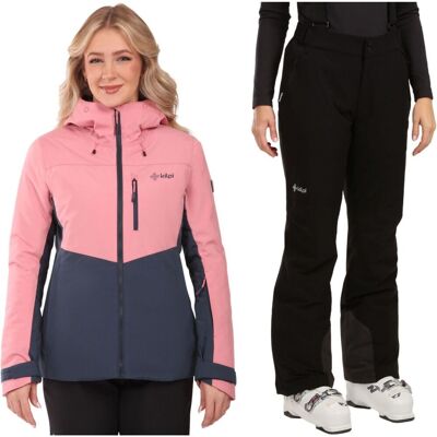 Kilpi Flip Skiset, Damen, koralle/schwarz Kilpi Flip Skiset, Damen, koralle/schwarz