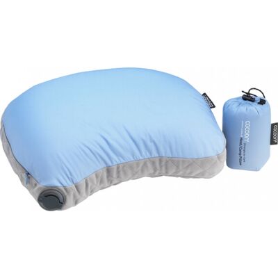 Cocoon Air-Core Hood/Camp Pillow, Kissen, hellblau/grau Cocoon Air-Core Hood/Camp Pillow, Kissen, hellblau/grau