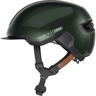 Abus Hud-Y, Fahrradhelm, dunkelgrün Abus Hud-Y, Fahrradhelm, dunkelgrün