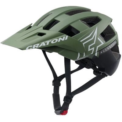 Cratoni Allset Pro, Fahrradhelm, matt schwarz/grün Cratoni Allset Pro, Fahrradhelm, matt schwarz/grün