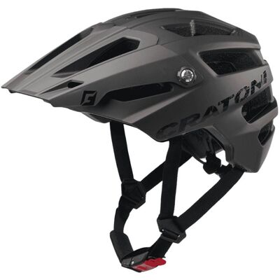 Cratoni Alltrack, Fahrradhelm, matt grau Cratoni Alltrack, Fahrradhelm, matt grau