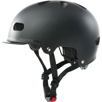 Cratoni C-Mate, Fahrradhelm, schwarz Cratoni C-Mate, Fahrradhelm, schwarz