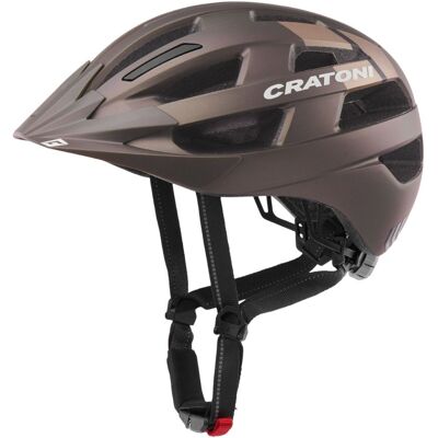 Cratoni Velo-X, Fahrradhelm, mattbraun Cratoni Velo-X, Fahrradhelm, mattbraun