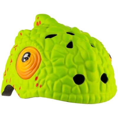 Crazy Safety Chameleon, Fahrradhelm, Junior, grün Crazy Safety Chameleon, Fahrradhelm, Junior, grün