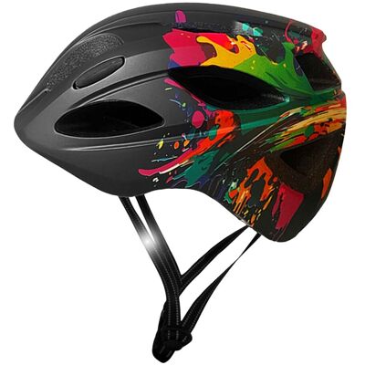 Crazy Safety Cool Splash, Fahrradhelm, Junior, schwarz Crazy Safety Cool Splash, Fahrradhelm, Junior, schwarz