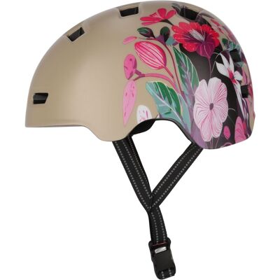Crazy Safety Rampage Flower, Fahrradhelm, sand Crazy Safety Rampage Flower, Fahrradhelm, sand