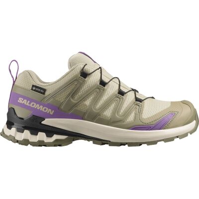 Salomon XA PRO 3D V9 GTX, Trailschuhe, Damen, grün/lila Salomon XA PRO 3D V9 GTX, Trailschuhe, Damen, grün/lila