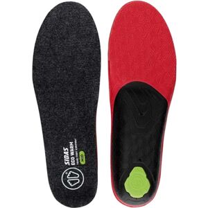 Sidas 3feet Eco Warm Mid, Einlegesohle, schwarz/rot Sidas 3feet Eco Warm Mid, Einlegesohle, schwarz/rot