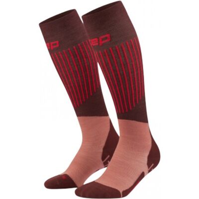 CEP Ski Ultralight Socks Tall 3.0, Skisocken, Damen, braun CEP Ski Ultralight Socks Tall 3.0, Skisocken, Damen, braun