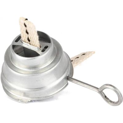 Feuerhand Burner with Wick for 276, Silber Feuerhand Burner with Wick for 276, Silber